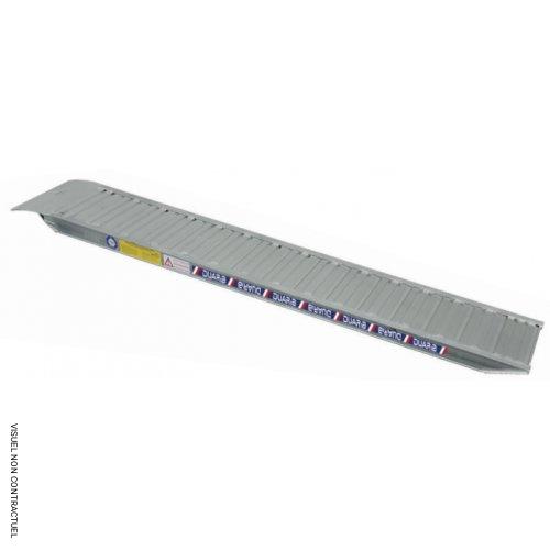 Rampe de chargement en aluminium sans rebords - Longueur 3,5 m x largeur 400 mm - DUARIB - Image 1