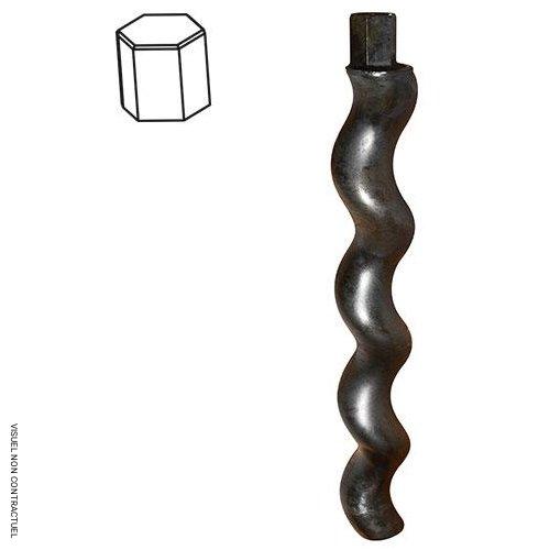 Rotor pompe MIXER 2L8 tête hexagonale 51,5 x 59 - EUROMAIR - Image 1