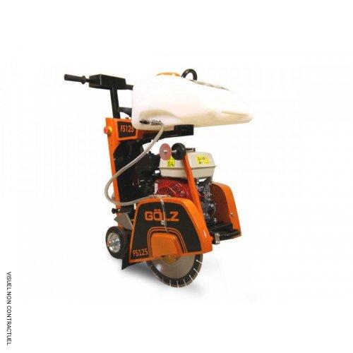Scie à Sol FS125 Ø 350 mm - Moteur Essence Honda GX200 - GÖLZ - Image 1