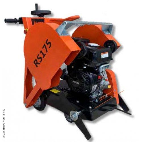 Scie à sol thermique RS175 Ø 390 mm - Moteur essence CH440 REHLKO - GOLZ - Image 1