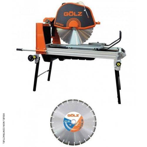 Scie électrique sur table MS700A + 1 disque CT30 Ø 700 mm - GOLZ - Image 1