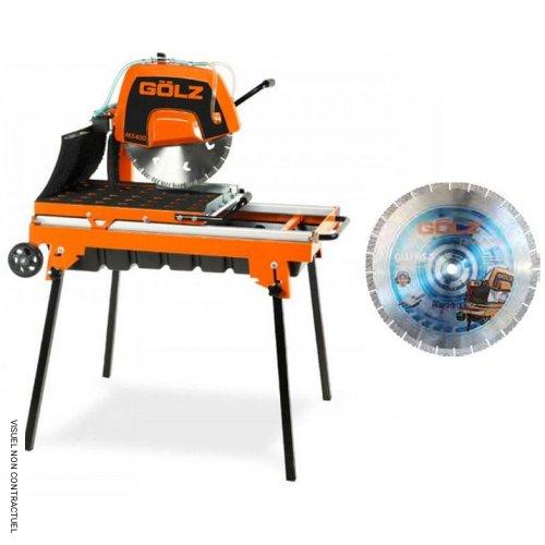 Scie sur table MS400 + 1 disque Galaxis-S Ø 400 mm - GOLZ - Image 1