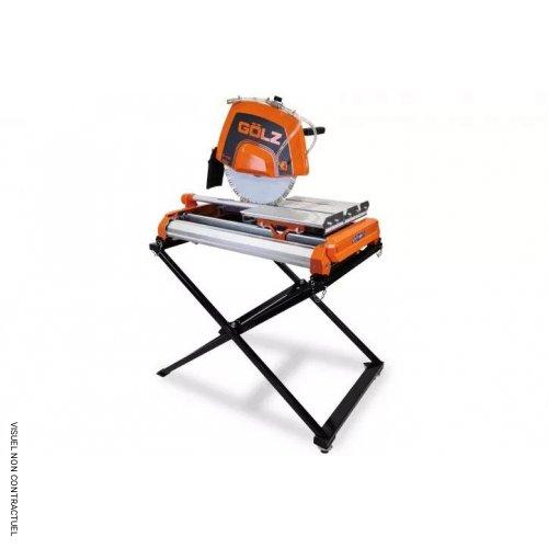 Scie sur table polyvalente D-CUT350A avec pied couvreur - GOLZ - Image 1
