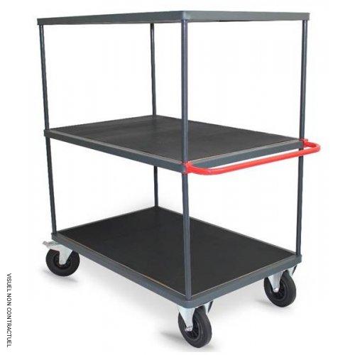 Servantes 3 plateaux hauts 650 Kg - PLANORGA - Image 1