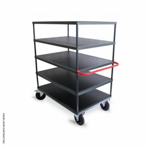 Servantes 5 plateaux 650 Kg - PLANORGA - Image 1