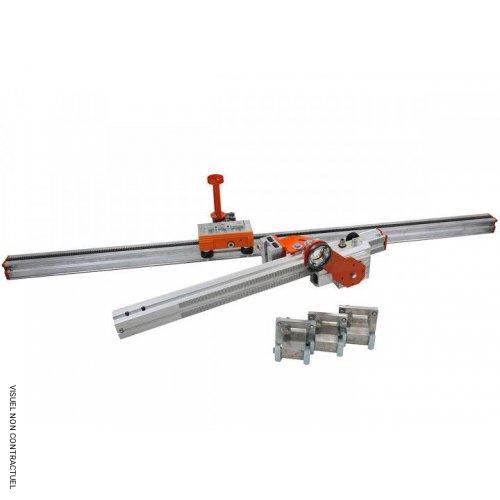 Système de rails complet HF-RS4 pour découpe murale - GOLZ - Image 1