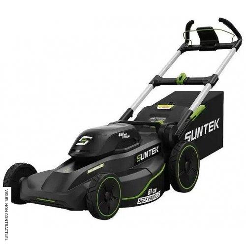 Tondeuse autotractée à batterie SLM4521SP.3 avec fonction Mulching, batterie et chargeur - FRANCEPOWER - Image 1