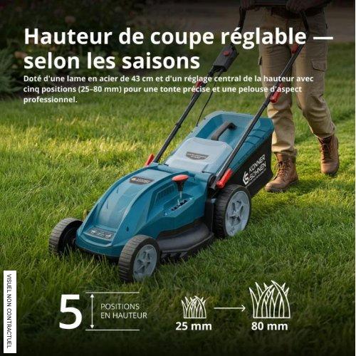Tondeuse électrique KS 43LM20 - KÖNNER & SÖHNEN - Image 3