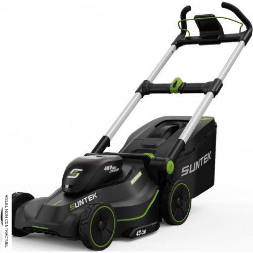 Tondeuse poussée à batterie SLM4417.9 avec fonction Mulching - FRANCEPOWER - Image 1