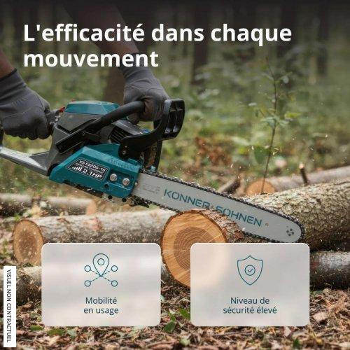 Tronçonneuse à essence KS CS20G-16 - KÖNNER & SÖHNEN - Image 3