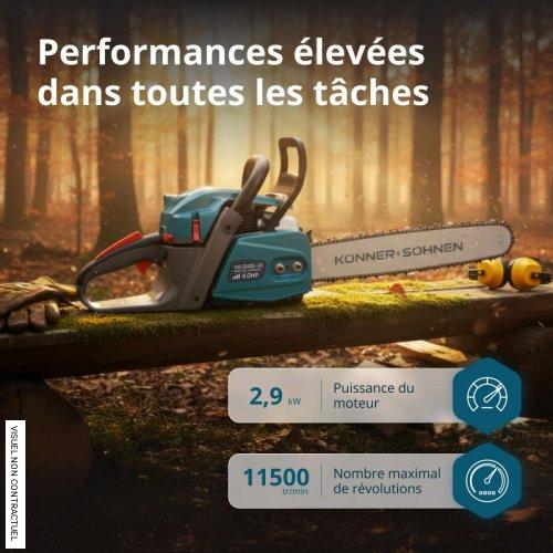 Tronçonneuse à essence KS CS40G-20 - KÖNNER & SÖHNEN - Image 3