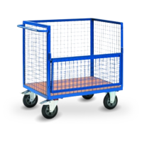 Chariot grillagé