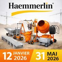 Offre spéciale Haemmerlin&nbsp;: équipez vos chantiers à prix réduit
