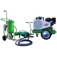 Aérogommeuse/Hydrogommeuse MAXI TOPOLINO 18 Complète - Version 5 mètres avec compresseur thermique - ACF