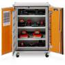 Armoire anti-feu batteries avec roulettes 8/10 LockEX 2.0 Premium SIM 400 V - CEMO - Image 2