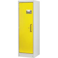 Armoire anti-feu PROline 6/20 F90, 1 porte gauche jaune, 5 tiroirs - CEMO