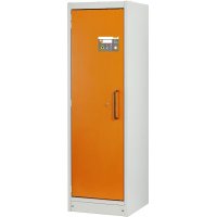 Armoire anti-feu PROline 6/20 F90, 1 porte gauche orange, 5 tiroirs - CEMO