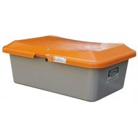 Bac à sel PFV PLUS3 100 litres - Pour sable, sel, granulats, absorbant - CEMO