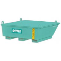 Bac à mortier 500 litres M-50 avec 4 anneaux de levage - IMER