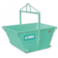 Benne à terre basculante et polyvalente 150 litres A-15 - IMER