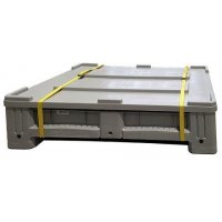 Box pour batteries lithium ADR 195 litres avec couvercle - CEMO