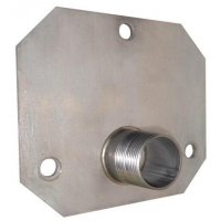 Bride en inox filetage pas gaz DN 40 pour cuves à partir de 1 800 litres - CEMO