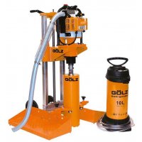 Carotteuse routière KB200 avec moteur pneumatique LZL15 - GOLZ