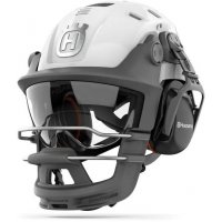 Casque de protection blanc avec protège-menton Smartguard PE 10H - HUSQVARNA