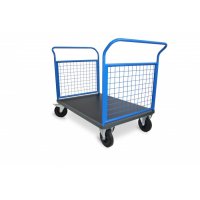 Chariot 2 dossiers grillagé 500 kg - PLANORGA