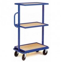 Chariot à supports bois fixes - MANUEST