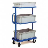 Chariot à supports fixes avec bacs - MANUEST