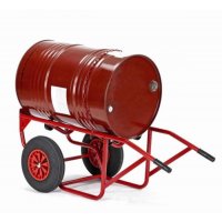 Chariot porte-fût pour chantier - Capacité 250 kg - PLANORGA