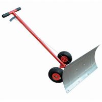 Chasse-neige manuel avec plateau inox de 73,5 cm - Convient pour neige, sable, gravier - CEMO