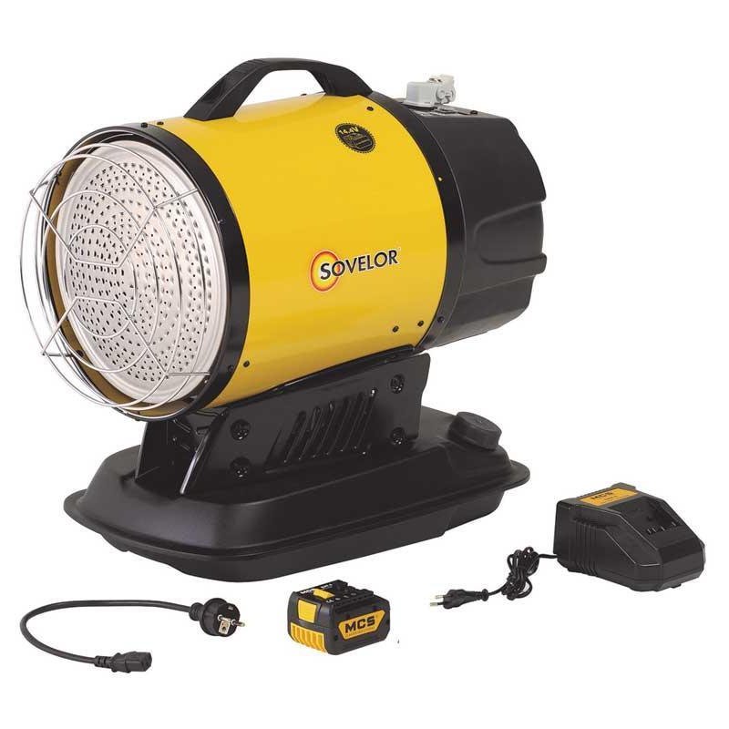 Chauffage radiant au fioul MINI SUN DC – Autonomie et performance ...