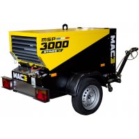 Compresseur de chantier diesel sur remorque MSP 3000 STAGE V sur essieu - MAC3