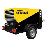 Compresseur de chantier diesel MSP 4000 STAGE V sur essieu - MAC3