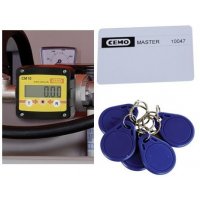 Compteur digital avec contrôle d'accès CMO10 + 5 Badges utilisateurs + 1 Carte manager - CEMO