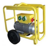 Convertisseur triphasé FUZ80 sur châssis avec roues - 4 prises de sortie - 6,5 kVA - PACLITE