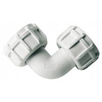 Coude 90° avec 2 écrous tournants - CEMO