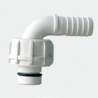 Coude 90° pour compteur digital AdBlue® - Cannelé DN 19 - CEMO