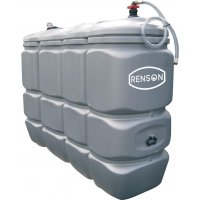 Cuve stockage fuel 2 000 litres en PEHD pré-équipée - RENSON