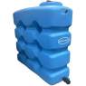 Cuve verticale bleue stockage eau 2 000 litres pré-équipée pour espace réduit - RENSON - Image 1