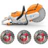 Découpeuse à batterie TSA 300 avec 3 disques diamants MXE Ø 300 mm - STIHL - Image 1