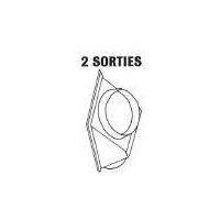 Départ de Gaine 2 sorties 2 x 600 MM pour Jumbo 240 - SOVELOR-DANTHERM