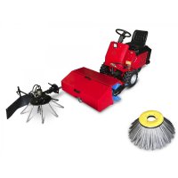 Désherbeur à brosse - balayeuse hydraulique Typhoon - ETRAMO