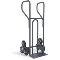 Diable standard poignées fermées 250 kg avec pelle/bavette et roues étoiles - PLANORGA