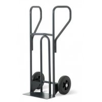 Diable standard poignées fermées 250 kg avec pelle et roues dures - PLANORGA