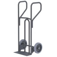 Diable standard poignées fermées 250 kg avec pelle et roues non tachantes - PLANORGA