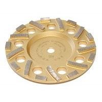 Disque plateau de ponçage diamant or pour matériaux durs - Ø 150 mm - IMER