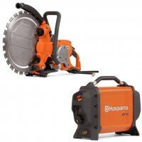 Ensemble découpeuse électrique K 7 000 RING 14" avec groupe d'alimentation PP 70 - Ø 370 mm - HUSQVARNA